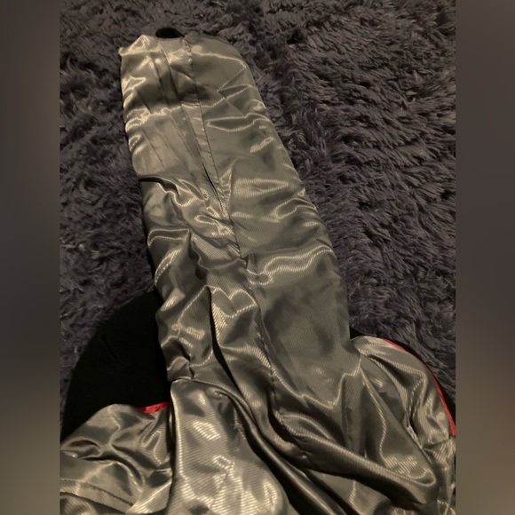 Calvin Klein Size 8 Women's Black Wool Blend Knee Length Coat - Picture 7 of 11